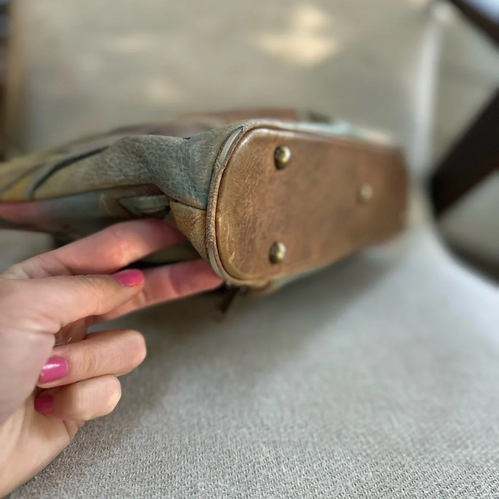 Anuschka Hand Painted Organizer Tote
